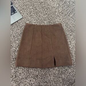 Altar’d state brown skirt (never worn)